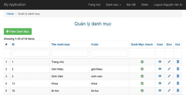 Hình 43 Giao diên khi người dùng đăng nhập Giao diện người dùng đăng nhập với 1