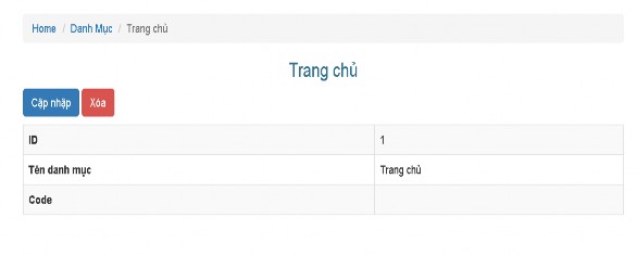 Hình 11 Giao diện xem chi tiết Khi chọn xem chi tiết tiêu đề sẽ hiển thị tên 9