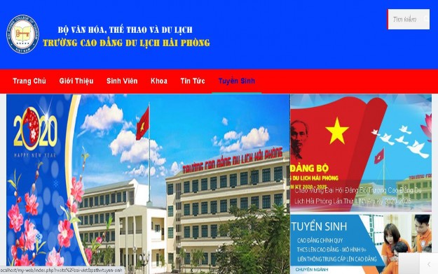 Hình 31 Giao diện trang chủ Trang chủ là trang đại diện cho trang chính của website 2