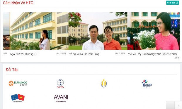 Hình 35 Giao diện trang chủ Khi xem một bài viết cảm nhận về htc sẽ xem được 7