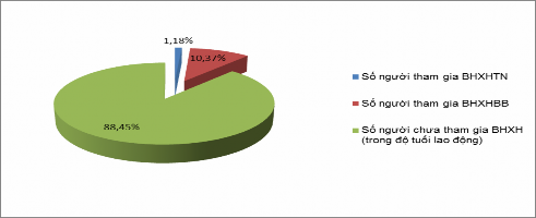 Biều đồ 2 2 Tỷ trọng số người tham gia bảo hiểm xã hội tự nguyện năm 2019 1