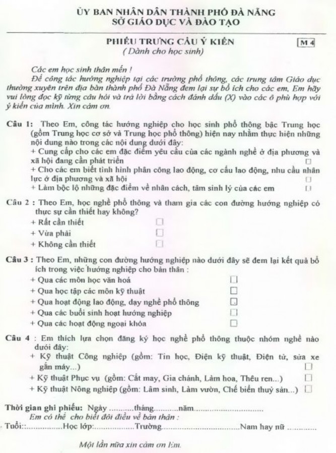 Quản lý công tác hướng nghiệp cho học sinh phổ thông bậc trung học tại các trung tâm giáo dục thường xuyên trên địa bàn thành phố Đà Nẵng thực trạng và giải pháp - 14 1