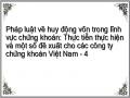 Nguyên Tắc Pháp Luật Điều Chỉnh Hoạt Động Huy Động Vốn Của Công Ty Chứng Khoán Tại Việt Nam