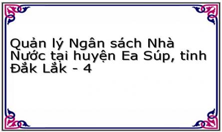 Đặc Điểm Quản Lý Ngân Sách Nhà Nước Cấp Huyện