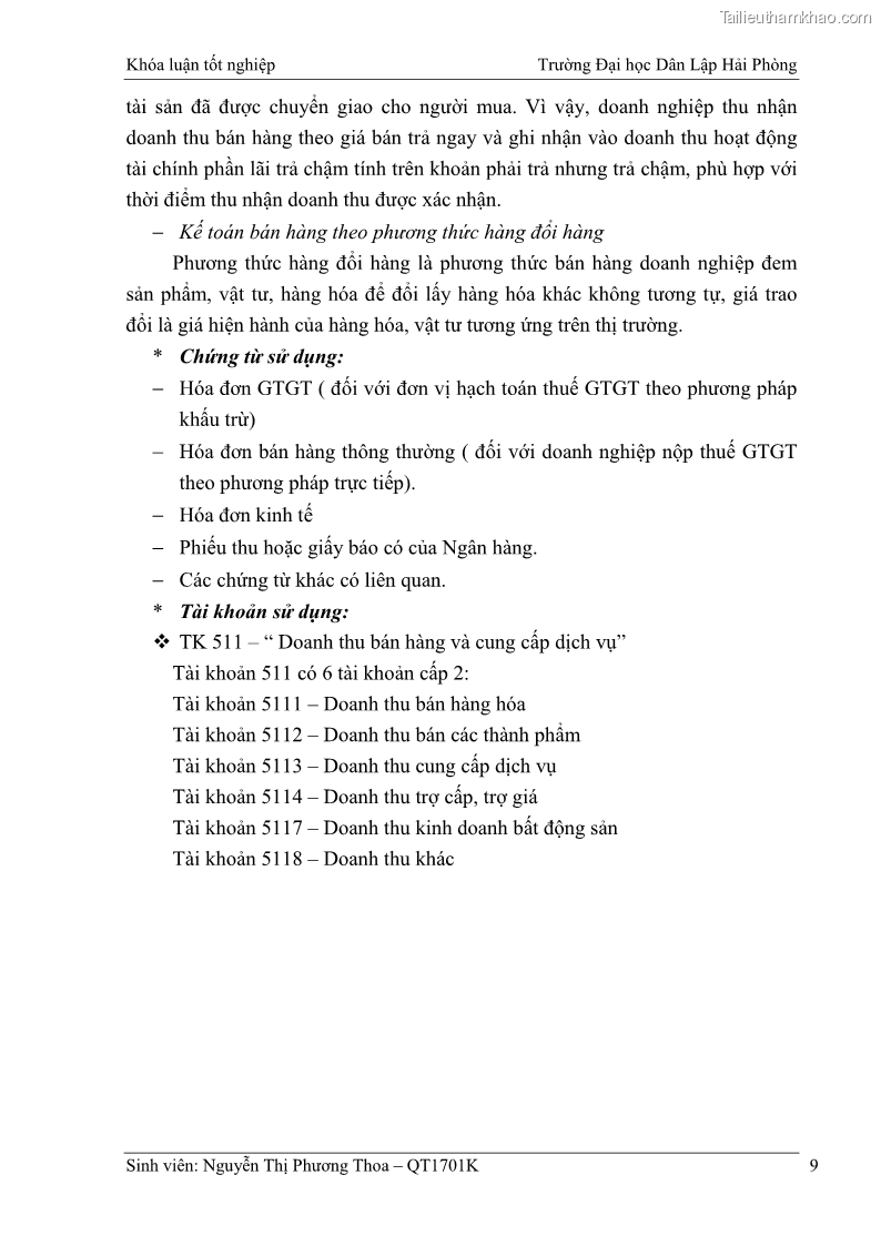 Khóa luận tốt nghiệp kế toán kiểm toán Hoàn thiện tổ chức kế toán doanh thu, chi phí và xác định kết quả kinh doanh tại Công ty Cổ phần thương mại dịch vụ du lịch Phúc Hoàng Kim - 2 Trang 14
