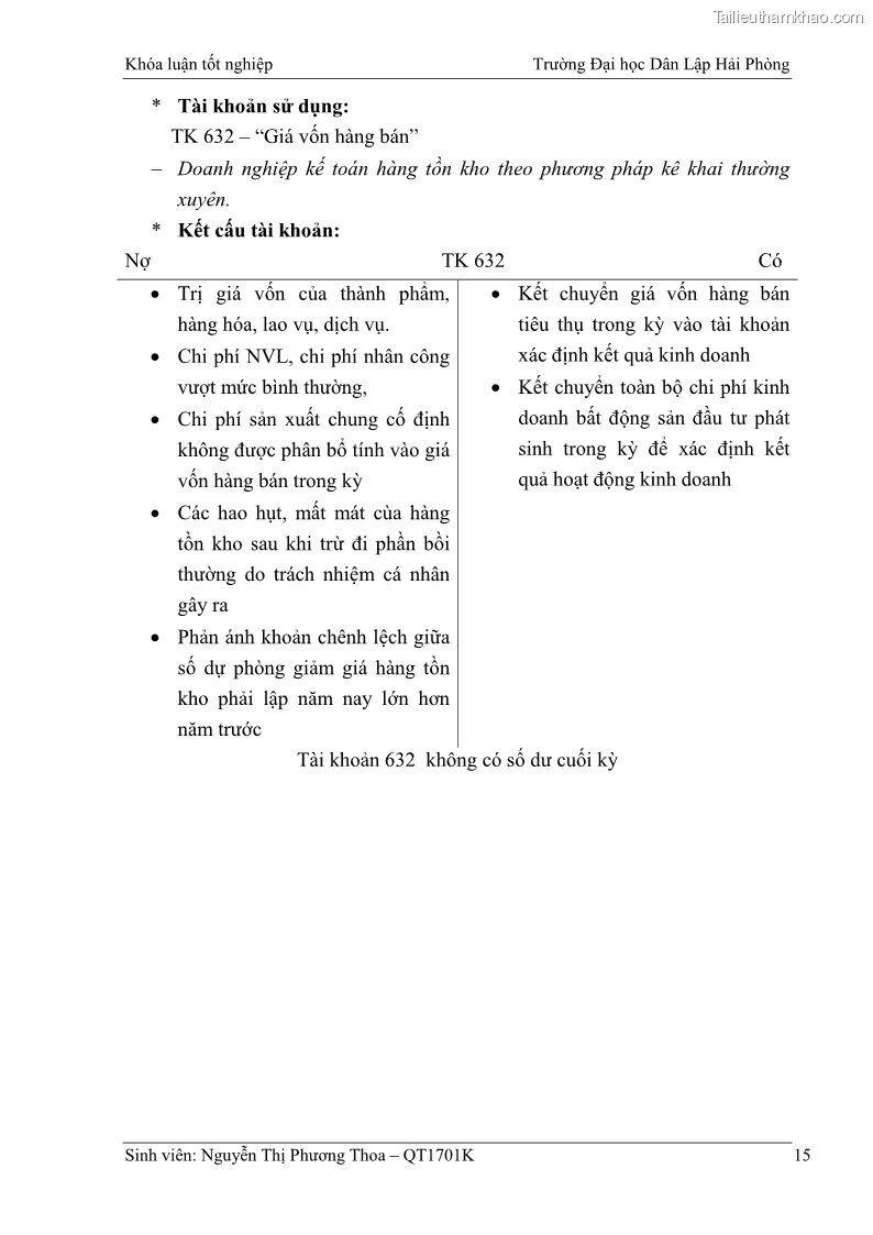 Khóa luận tốt nghiệp kế toán kiểm toán Hoàn thiện tổ chức kế toán doanh thu, chi phí và xác định kết quả kinh doanh tại Công ty Cổ phần thương mại dịch vụ du lịch Phúc Hoàng Kim - 2 Trang 20