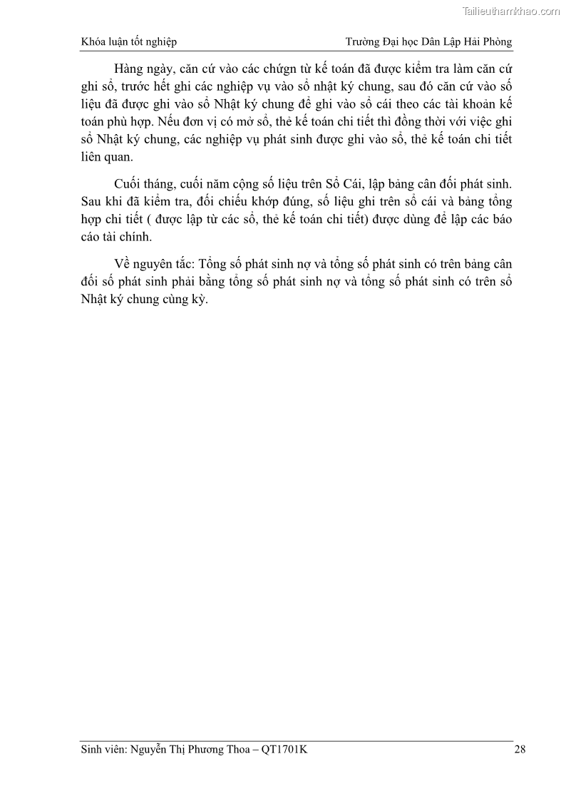 Khóa luận tốt nghiệp kế toán kiểm toán Hoàn thiện tổ chức kế toán doanh thu, chi phí và xác định kết quả kinh doanh tại Công ty Cổ phần thương mại dịch vụ du lịch Phúc Hoàng Kim - 3 Trang 33