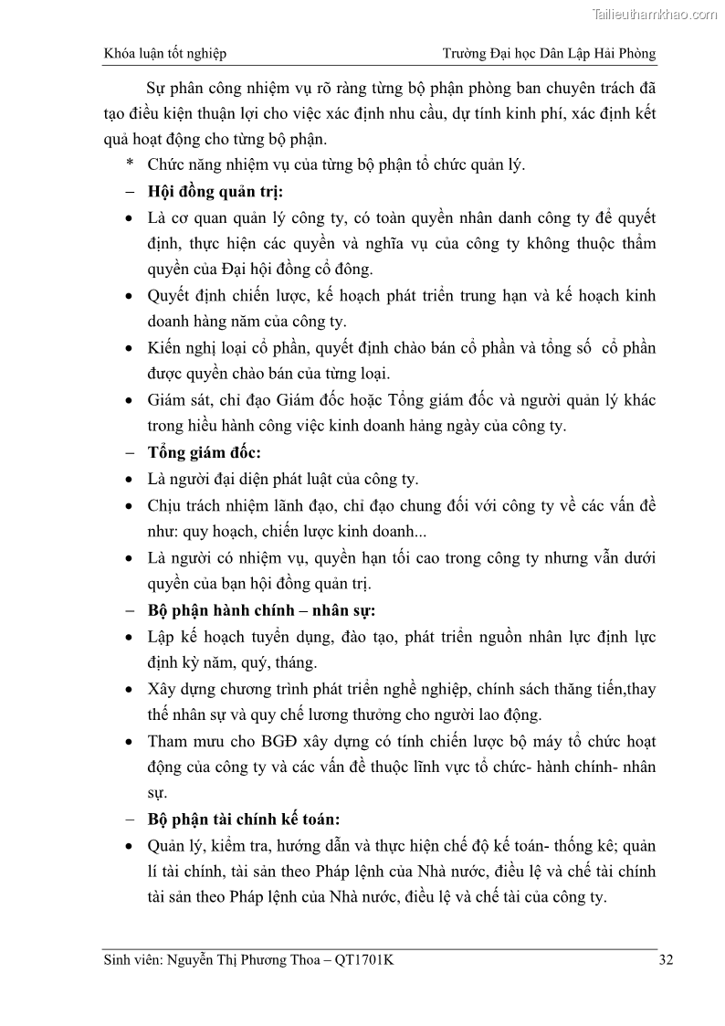 Khóa luận tốt nghiệp kế toán kiểm toán Hoàn thiện tổ chức kế toán doanh thu, chi phí và xác định kết quả kinh doanh tại Công ty Cổ phần thương mại dịch vụ du lịch Phúc Hoàng Kim - 4 Trang 37
