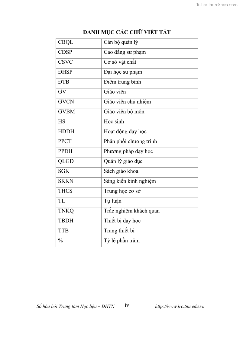 Luận văn thạc sĩ khoa học giáo dục Tổ chức dạy học tiếng Anh thông qua thiết lập môi trường giao tiếp tại các trường trung học cơ sở thị xã Phú Thọ, tỉnh Phú Thọ - 1 Trang 9