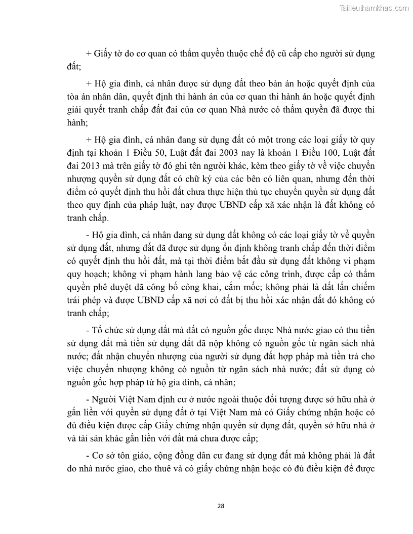 Luận văn thạc sĩ quản lý công Quản lý nhà nước về bồi thường, hỗ trợ và tái định cư khi Nhà nước thu hồi đất trên địa bàn thị xã Buôn Hồ, tỉnh Đắk Lắk - 3 Trang 35