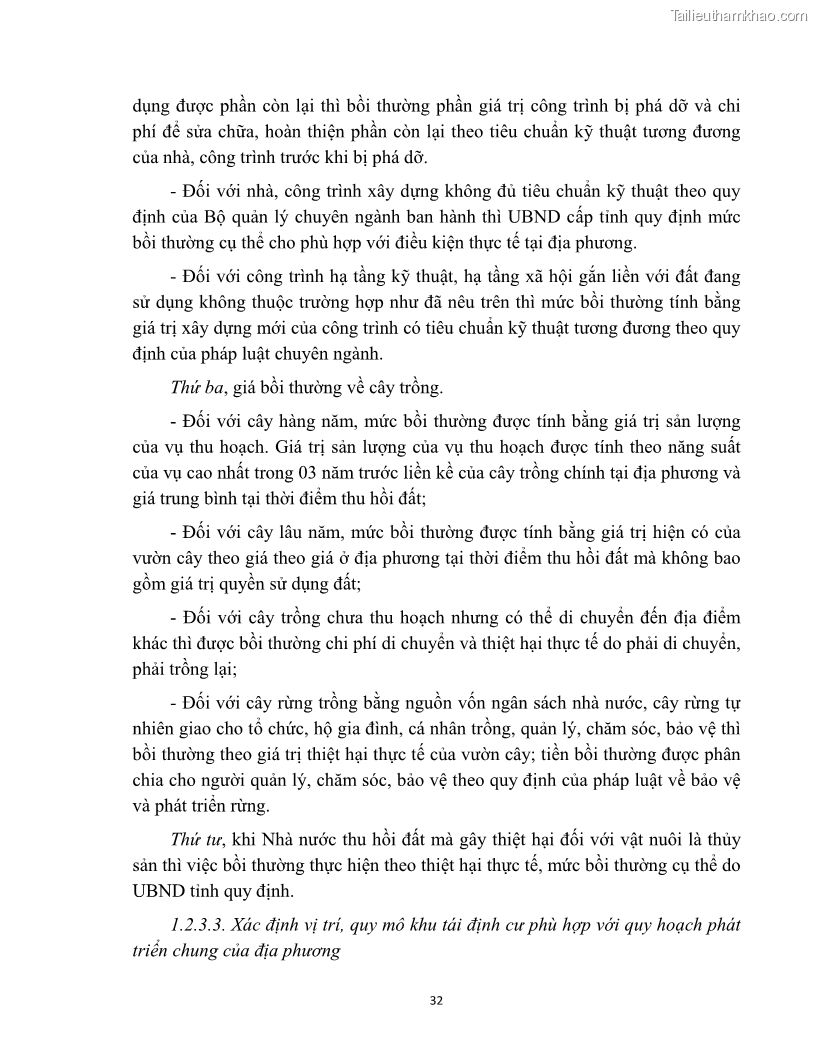 Luận văn thạc sĩ quản lý công Quản lý nhà nước về bồi thường, hỗ trợ và tái định cư khi Nhà nước thu hồi đất trên địa bàn thị xã Buôn Hồ, tỉnh Đắk Lắk - 4 Trang 39