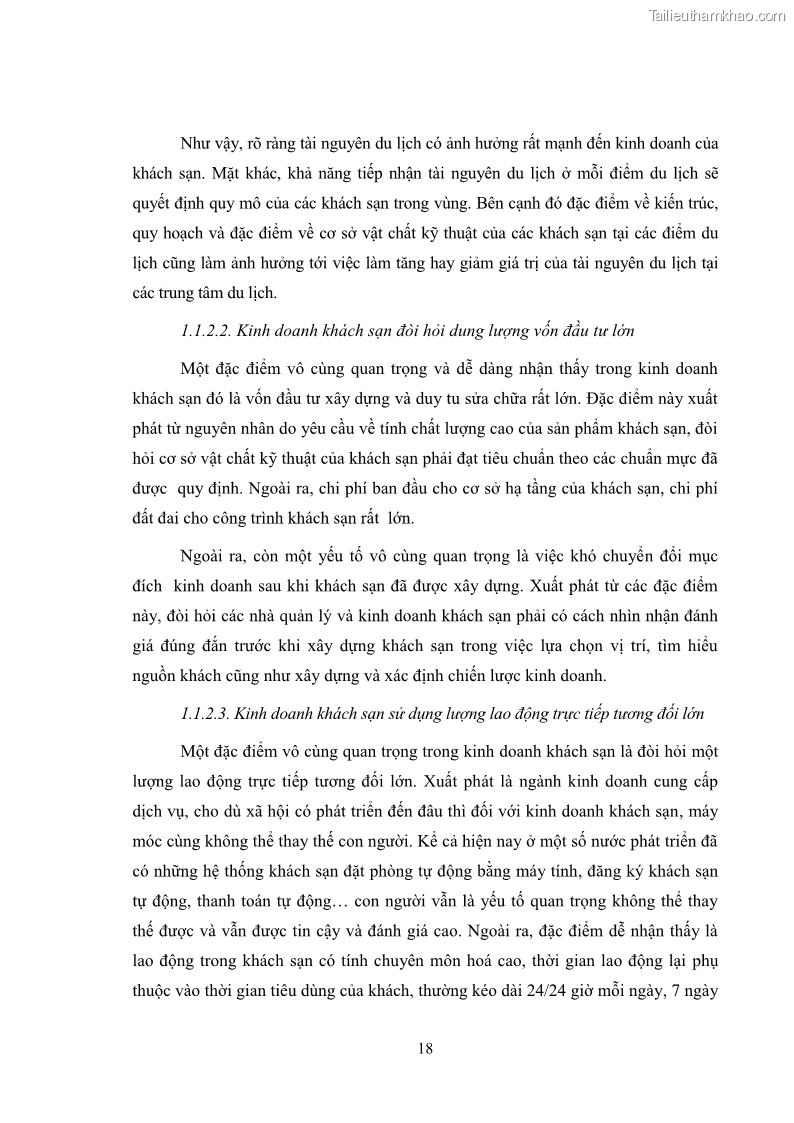 Luận văn thạc sĩ du lịch Áp dụng tiêu chuẩn kỹ năng nghề du lịch Việt Nam VTOS vào nghiên cứu lĩnh vực an ninh – an toàn trong các khách sạn 4 sao tại Hải Phòng - 2 Trang 18