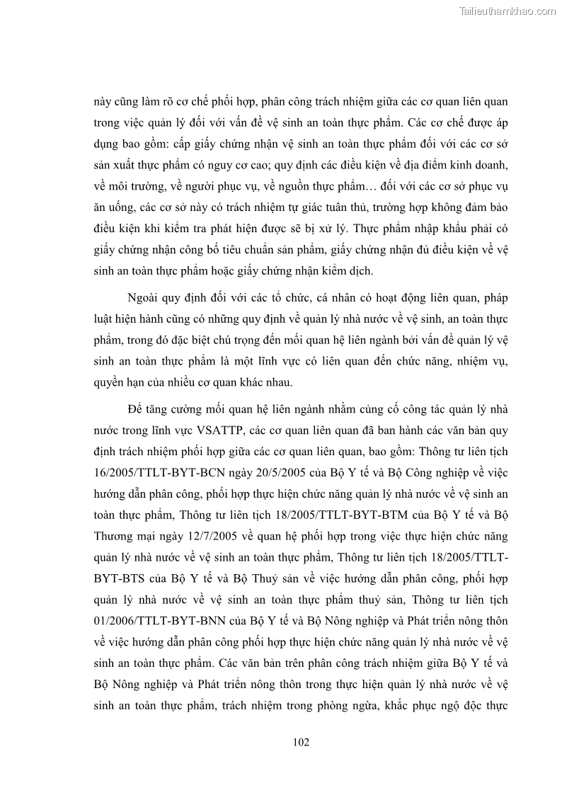 Luận văn thạc sĩ du lịch Áp dụng tiêu chuẩn kỹ năng nghề du lịch Việt Nam VTOS vào nghiên cứu lĩnh vực an ninh – an toàn trong các khách sạn 4 sao tại Hải Phòng - 9 Trang 102