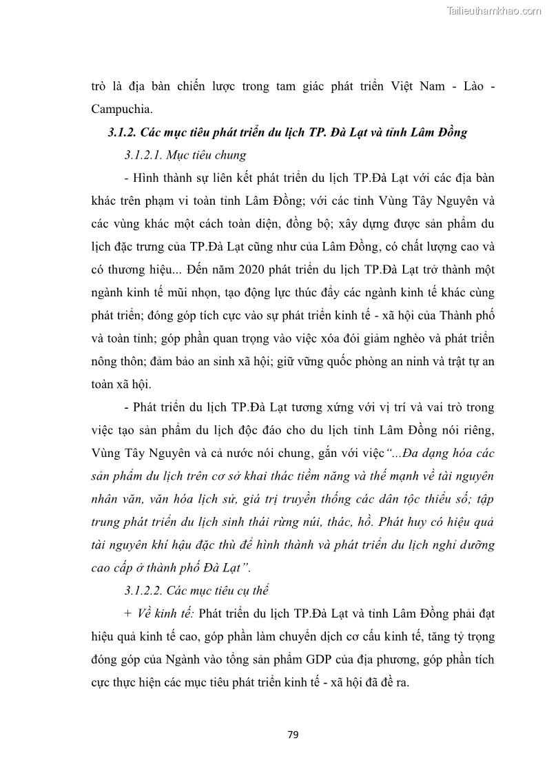 Luận văn thạc sĩ du lịch Nghiên cứu chính sách đãi ngộ nhân viên bộ phận tiền sảnh tại một số khách sạn bốn sao trên địa bàn thành phố Đà Lạt - 8 Trang 88