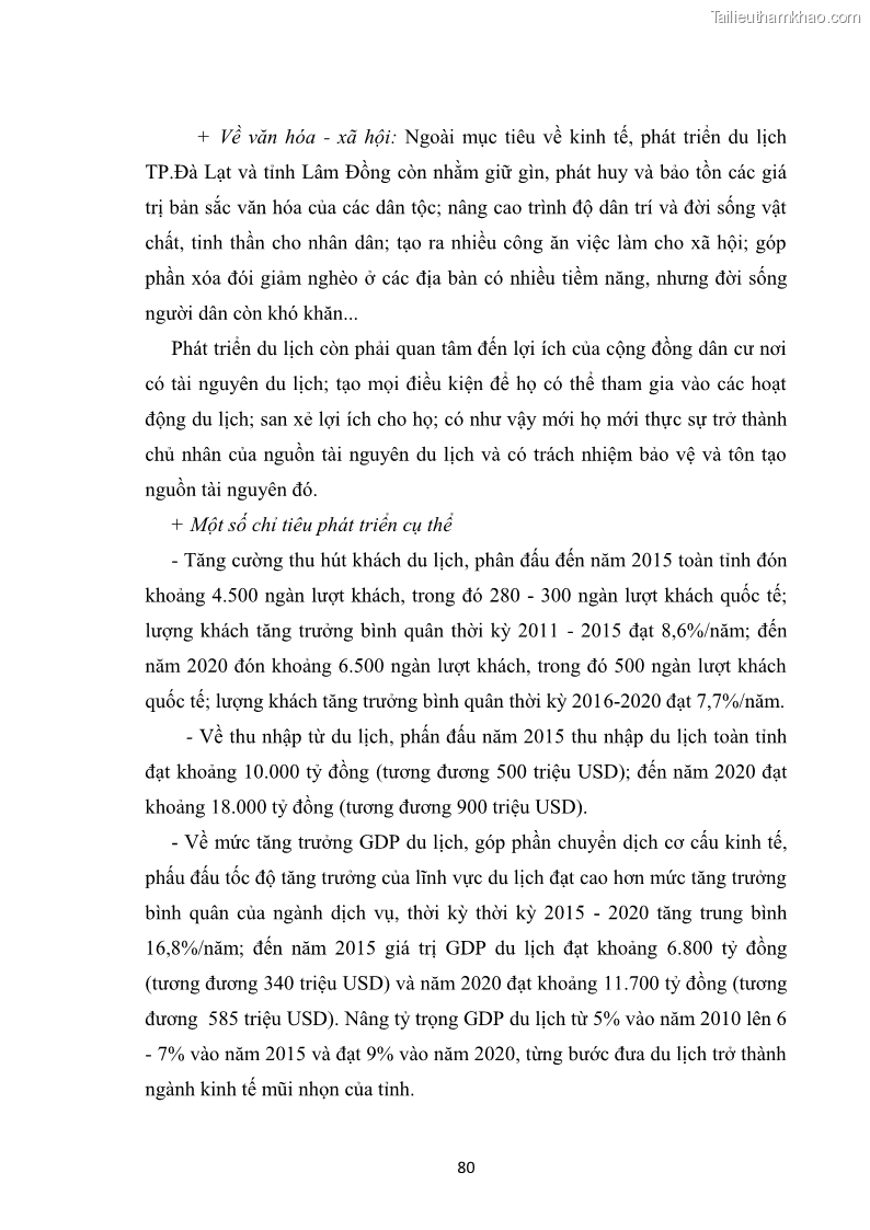 Luận văn thạc sĩ du lịch Nghiên cứu chính sách đãi ngộ nhân viên bộ phận tiền sảnh tại một số khách sạn bốn sao trên địa bàn thành phố Đà Lạt - 8 Trang 89