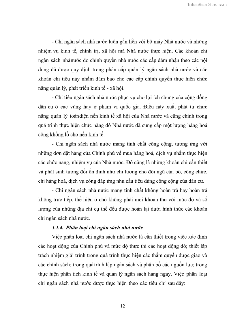 Luận văn thạc sĩ quản lý công Quản lý chi ngân sách nhà nước trên địa bàn thành phố Buôn Ma Thuột, tỉnh Đắk Lắk - 2 Trang 23