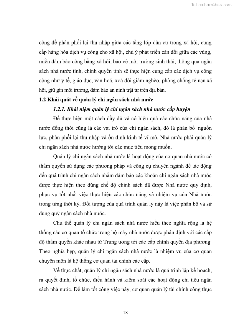 Luận văn thạc sĩ quản lý công Quản lý chi ngân sách nhà nước trên địa bàn thành phố Buôn Ma Thuột, tỉnh Đắk Lắk - 3 Trang 29