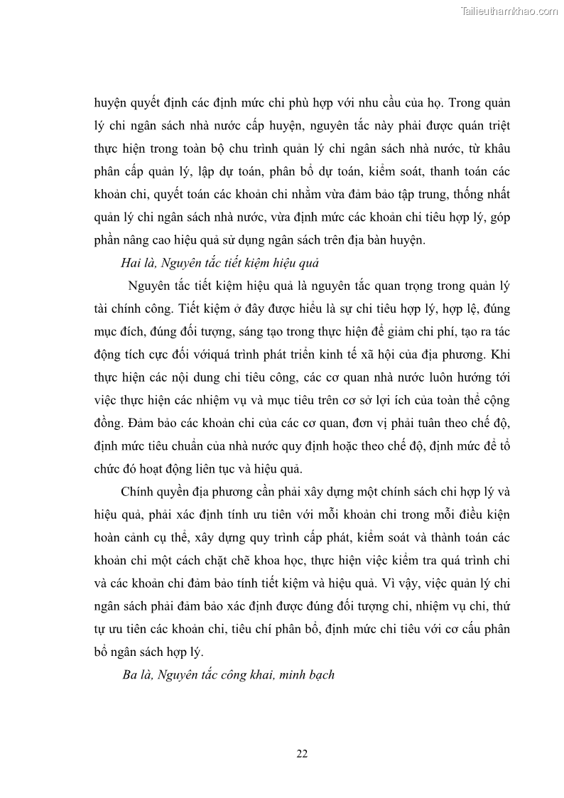 Luận văn thạc sĩ quản lý công Quản lý chi ngân sách nhà nước trên địa bàn thành phố Buôn Ma Thuột, tỉnh Đắk Lắk - 3 Trang 33