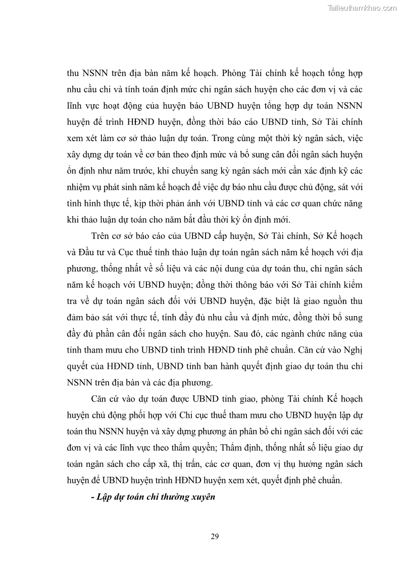 Luận văn thạc sĩ quản lý công Quản lý chi ngân sách nhà nước trên địa bàn thành phố Buôn Ma Thuột, tỉnh Đắk Lắk - 4 Trang 40