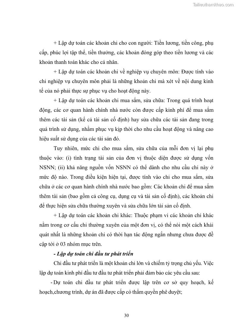Luận văn thạc sĩ quản lý công Quản lý chi ngân sách nhà nước trên địa bàn thành phố Buôn Ma Thuột, tỉnh Đắk Lắk - 4 Trang 41