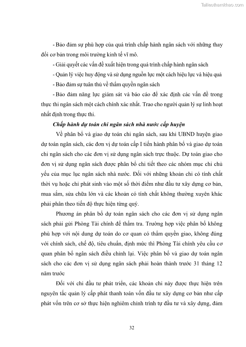 Luận văn thạc sĩ quản lý công Quản lý chi ngân sách nhà nước trên địa bàn thành phố Buôn Ma Thuột, tỉnh Đắk Lắk - 4 Trang 43