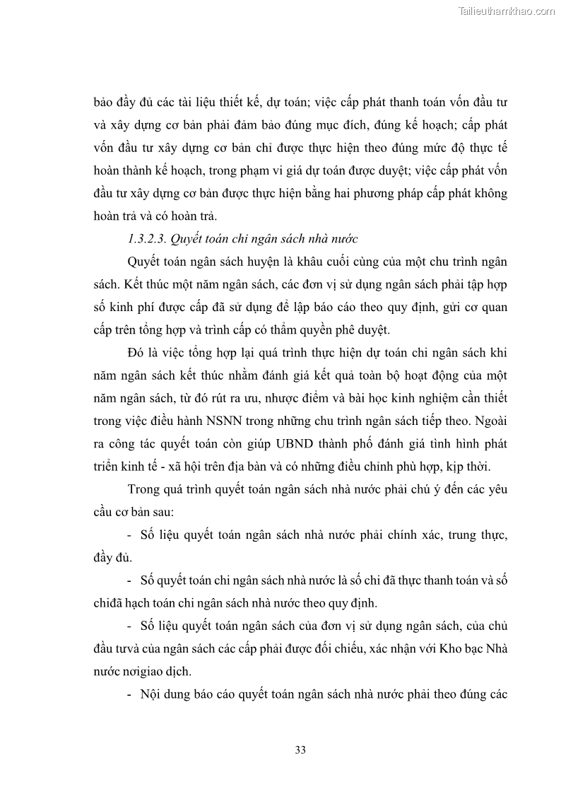 Luận văn thạc sĩ quản lý công Quản lý chi ngân sách nhà nước trên địa bàn thành phố Buôn Ma Thuột, tỉnh Đắk Lắk - 4 Trang 44