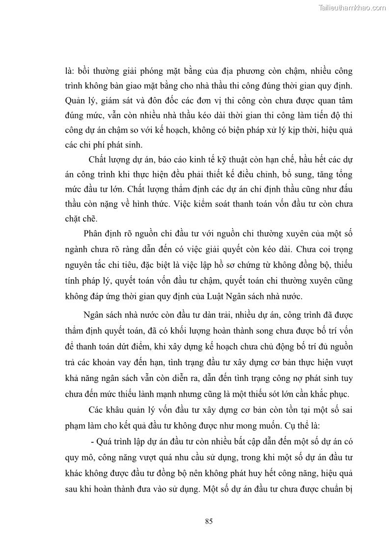 Luận văn thạc sĩ quản lý công Quản lý chi ngân sách nhà nước trên địa bàn thành phố Buôn Ma Thuột, tỉnh Đắk Lắk - 8 Trang 96