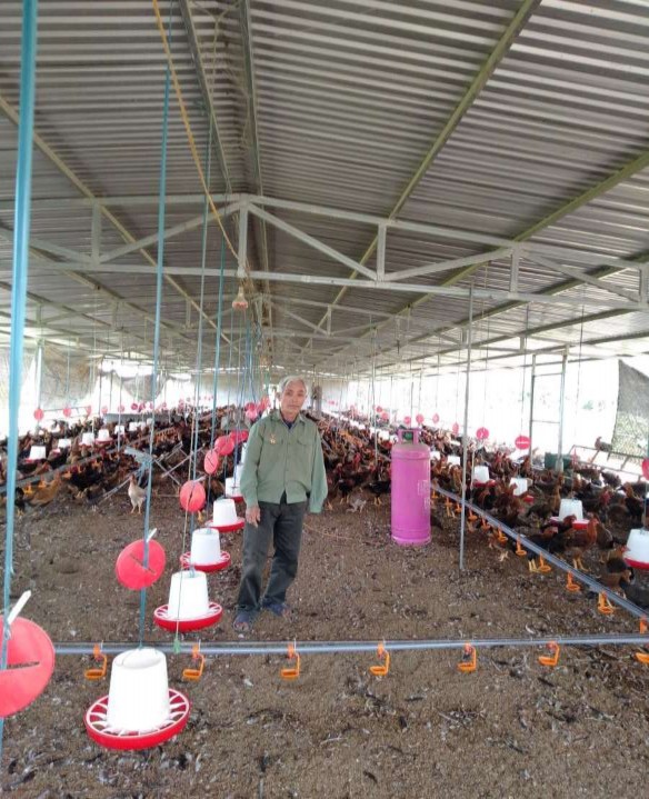 Ông Lê Đức Thái ở thôn 12 xã Ea Kmút huyện Ea Kar là thương binh hạng 2 4 xã Ea 6