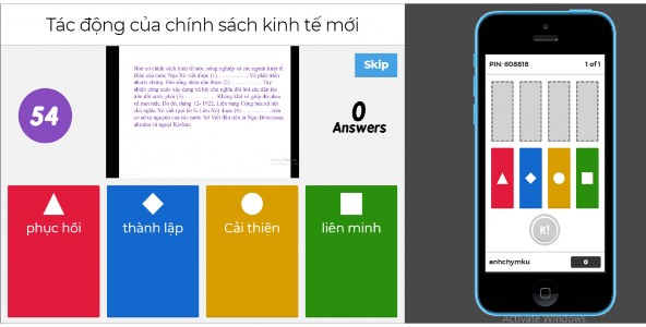 Với bài tập thứ hai dạng bài Jumble sắp xếp đáp án theo đúng thứ tự chúng 3