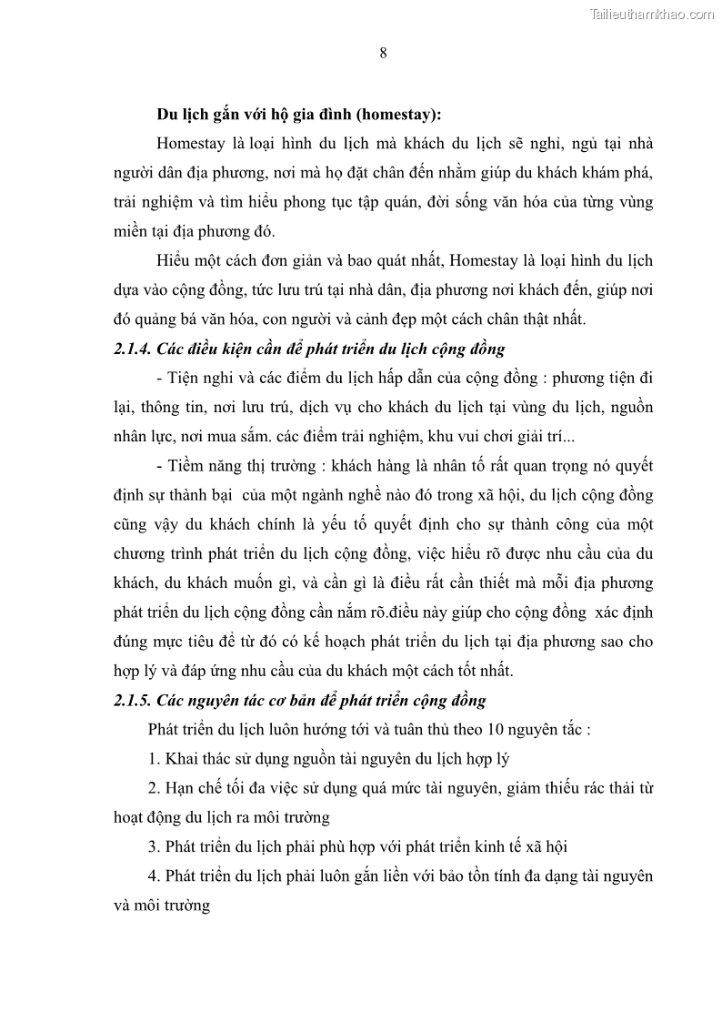 Khoá luận tốt nghiệp đại học Giải pháp phát triển du lịch cộng đồng tại địa bàn xã Sà Phìn, huyện Đồng Văn, tỉnh Hà Giang - 2 Trang 16