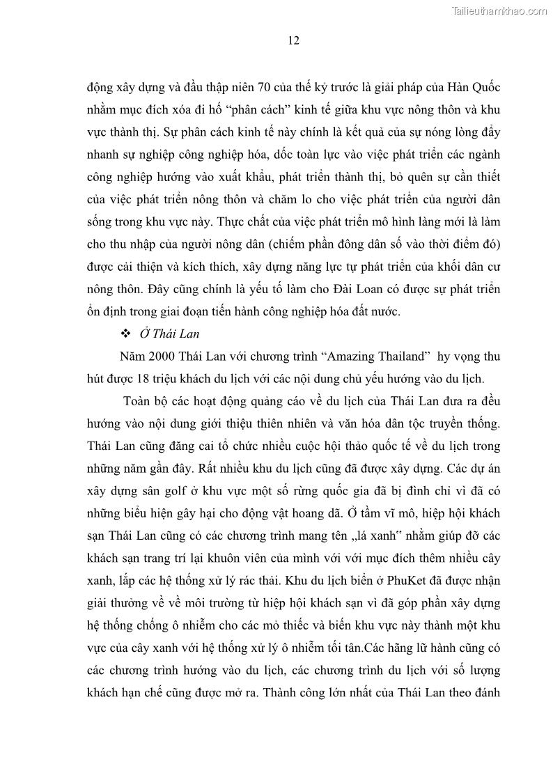 Khoá luận tốt nghiệp đại học Giải pháp phát triển du lịch cộng đồng tại địa bàn xã Sà Phìn, huyện Đồng Văn, tỉnh Hà Giang - 2 Trang 20