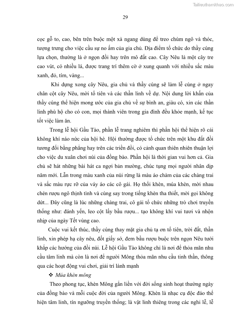 Khoá luận tốt nghiệp đại học Giải pháp phát triển du lịch cộng đồng tại địa bàn xã Sà Phìn, huyện Đồng Văn, tỉnh Hà Giang - 4 Trang 37