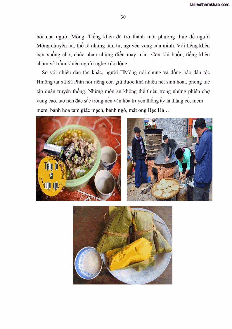 Khoá luận tốt nghiệp đại học Giải pháp phát triển du lịch cộng đồng tại địa bàn xã Sà Phìn, huyện Đồng Văn, tỉnh Hà Giang - 4 Trang 38