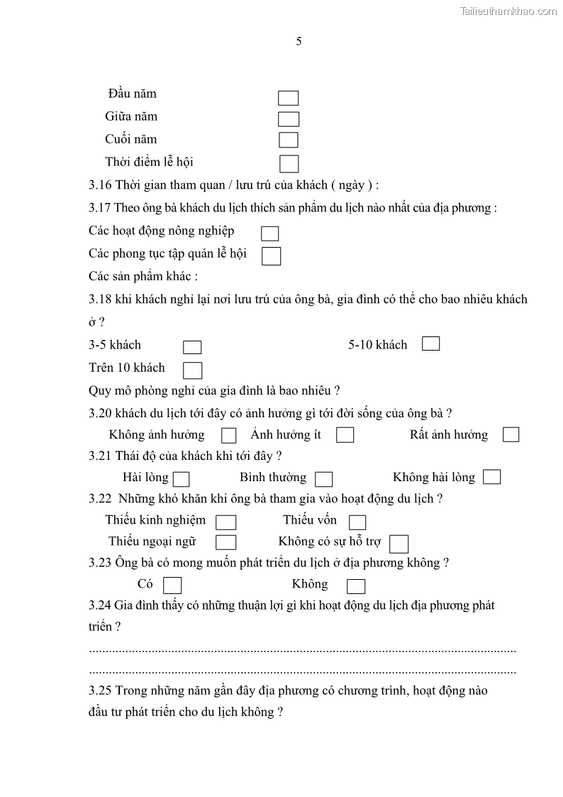 Khoá luận tốt nghiệp đại học Giải pháp phát triển du lịch cộng đồng tại địa bàn xã Sà Phìn, huyện Đồng Văn, tỉnh Hà Giang - 6 Trang 67