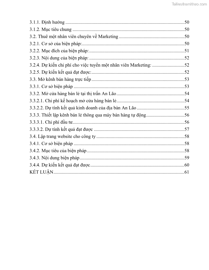 Khóa luận tốt nghiệp quản trị doanh nghiệp Hoàn thiện công tác marketing tại Công ty TNHH thương mại dịch vụ du lịch Khánh Trình - 1 Trang 9