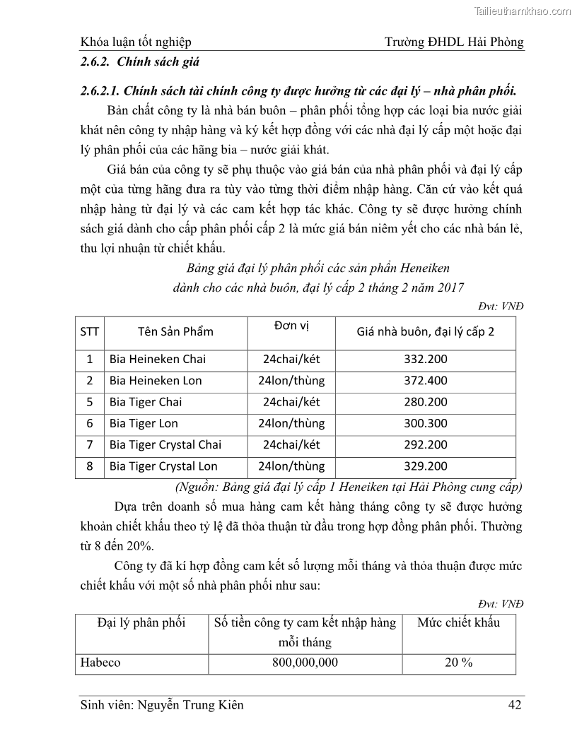 Khóa luận tốt nghiệp quản trị doanh nghiệp Hoàn thiện công tác marketing tại Công ty TNHH thương mại dịch vụ du lịch Khánh Trình - 5 Trang 52