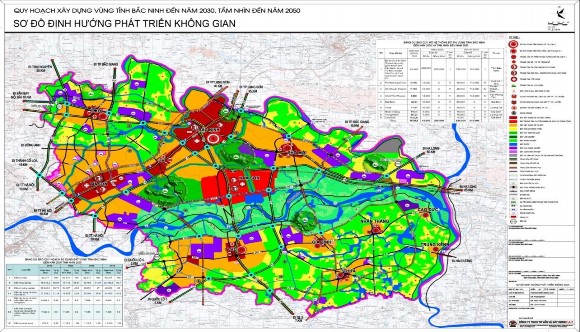 ình ảnh 2 2 Sơ đồ định hướng phát triển không gian tỉnh Bắc Ninh đến năm 2
