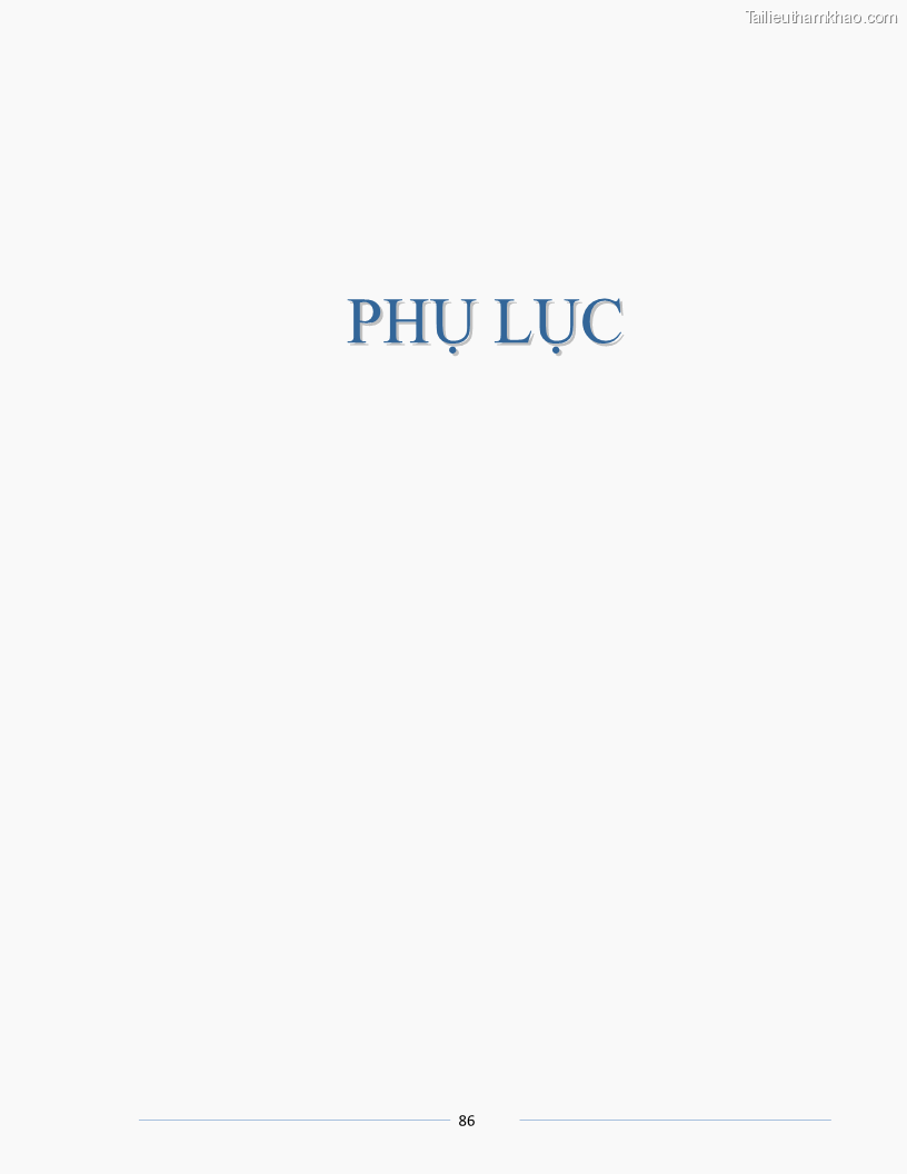 Luận văn Thạc sĩ Du lịch Nghiên cứu công tác quản lý nhà nước về du lịch của tỉnh Bắc Ninh - 8 Trang 86