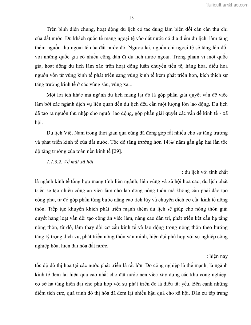 Luận văn thạc sĩ quản lý công Quản lý nhà nước về du lịch trên địa bàn tỉnh Bến Tre - 2 Trang 22
