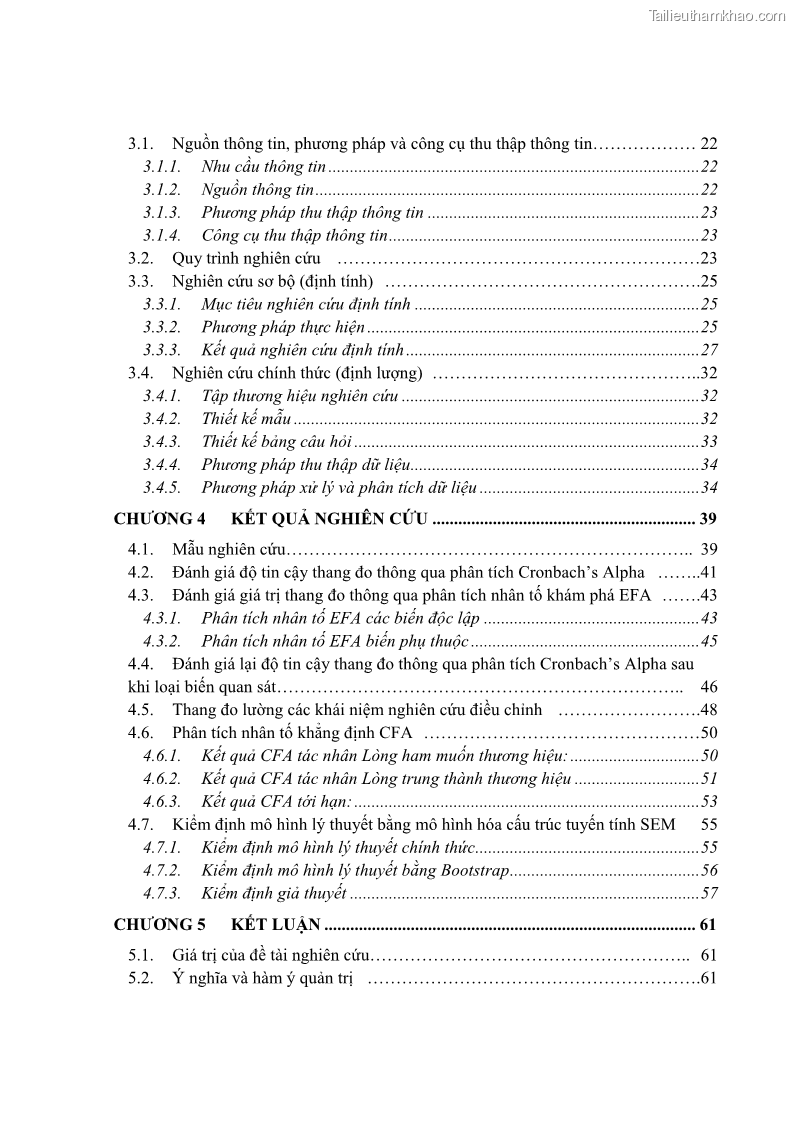 Luận văn thạc sĩ kinh tế Nghiên cứu mối quan hệ các yếu tố cấu thành giá trị thương hiệu du lịch - 1 Trang 5