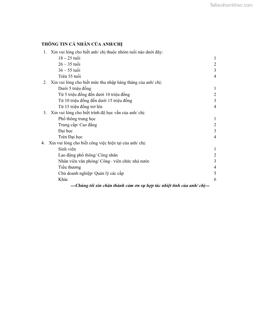 Luận văn thạc sĩ kinh tế Nghiên cứu mối quan hệ các yếu tố cấu thành giá trị thương hiệu du lịch - 8 Trang 87