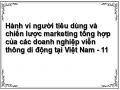 Hành vi người tiêu dùng và chiến lược marketing tổng hợp của các doanh nghiệp viễn thông di động tại Việt Nam - 11