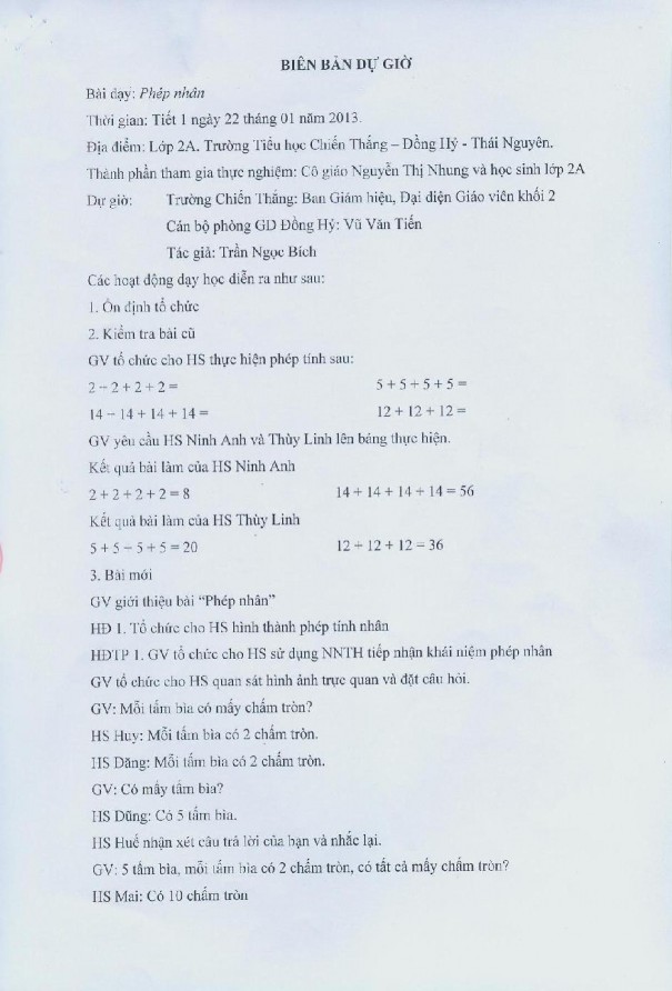 PHỤ LỤC 5 PHIẾU HỌC TẬP Họ và tên PHIẾU HỌC TẬP Lớp Trường Tiểu học 4