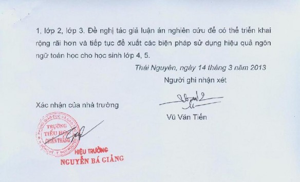 Học sinh lớp 3B hoàn thành phiếu học tập kết thúc đợt thực nghiệm sư phạm 12