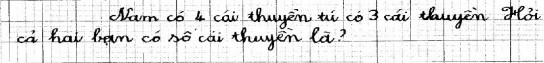 Lỗi do không hiểu yêu cầu của đề bài nên một số HS đã giải bài toán hoặc 5