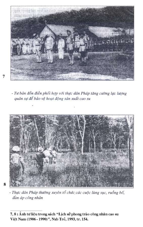 15 16 Ảnh tư liệu tại Phòng truyền thống Công ty cao su Dầu Tiếng 3