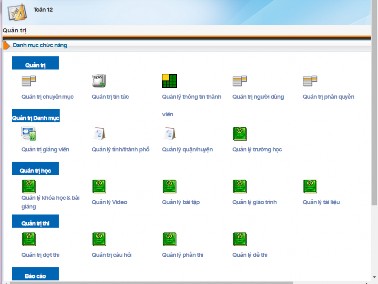 Hình 2 2 Hình 2 3 Chức năng hệ thống bài giảng 83 Hệ thống bài giảng Hệ 6