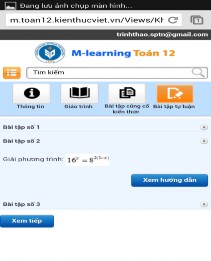 Hình Bài tập 2 Giải phương trình 4 l og 2 x x 6 0 Nếu HS cần sự hướng 7