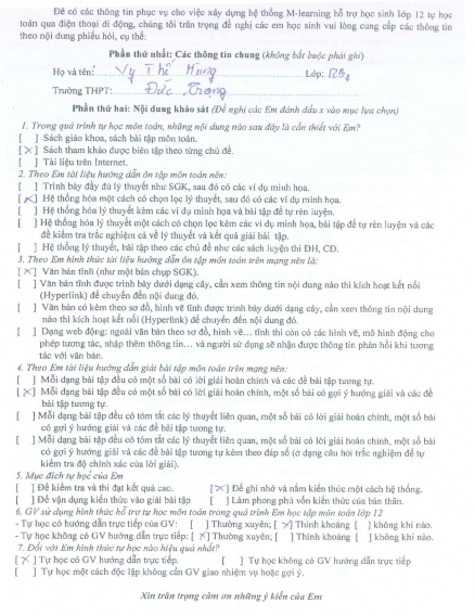 Phụ lục 4 PHIẾU KHẢO XIN Ý KIẾN CỦA CÁC NHÀ QUẢN LÝ GIÁO DỤC GIÁO VIÊN 2