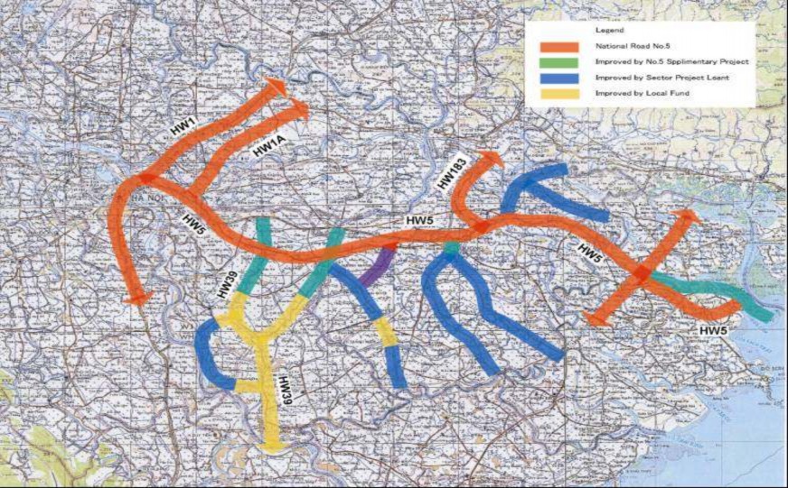 Hai dự án giao thông vận tải cũng đã đóng góp đáng kể vào sự tăng trưởng 1